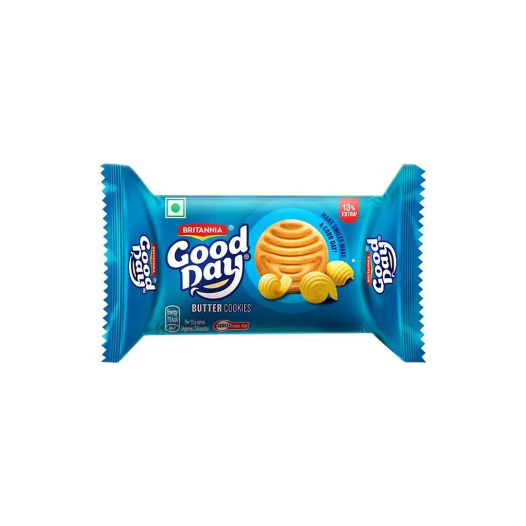 BRITANIA GOOD DAY BUTTER BISCUITS  MRP 5